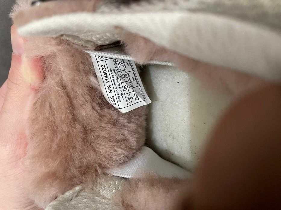 UGG Lowmel Rocky Oak Bej Roz Masura 36 Nepurati Originali