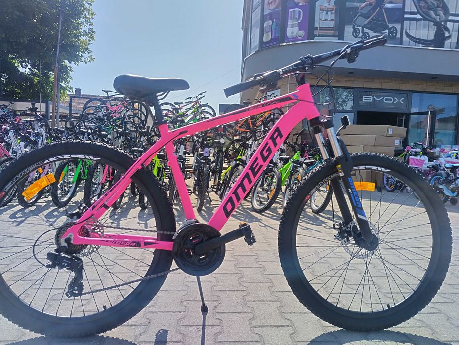 BG Алуминиев велосипед 27.5" ROWAN розов