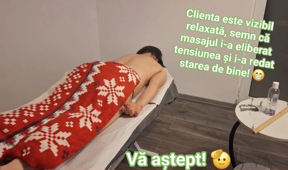 Masaj de relaxare/terapeutic
