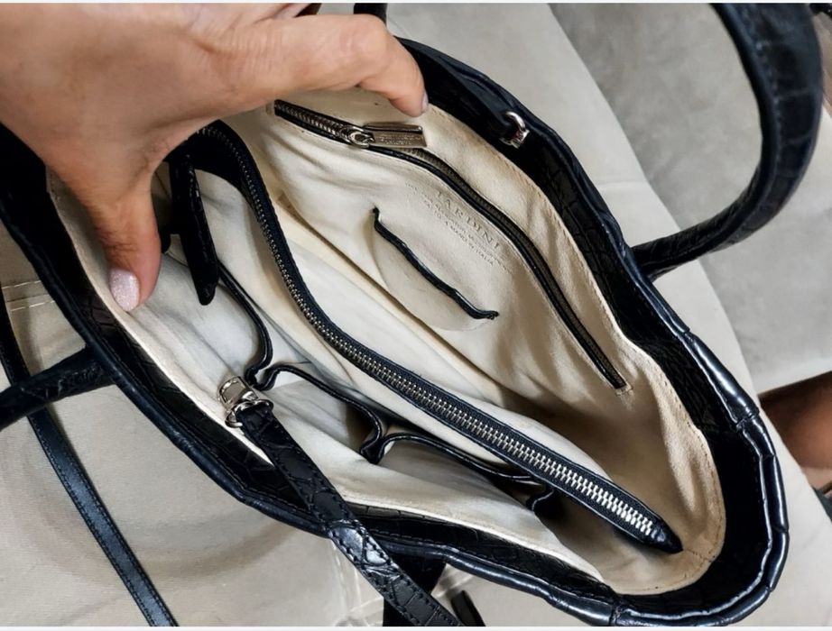 Сумка из кожи аллигатора Италия