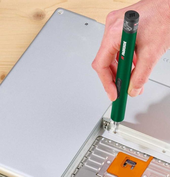 Șurubelniță electrică de precizie, cu baterii si 20 de biți, noua