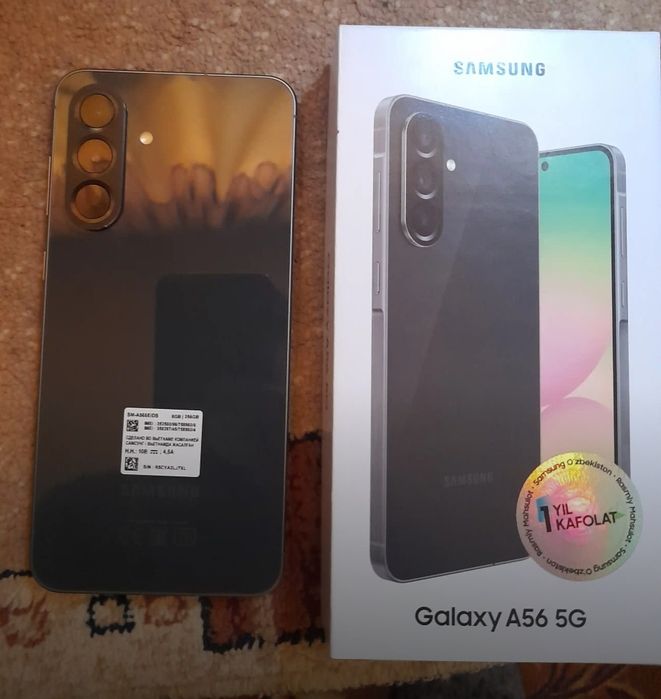 Samsung A56 sotiladi, xich qanaqa aybi yo hamma joyi ishlidi, Koropk7a
