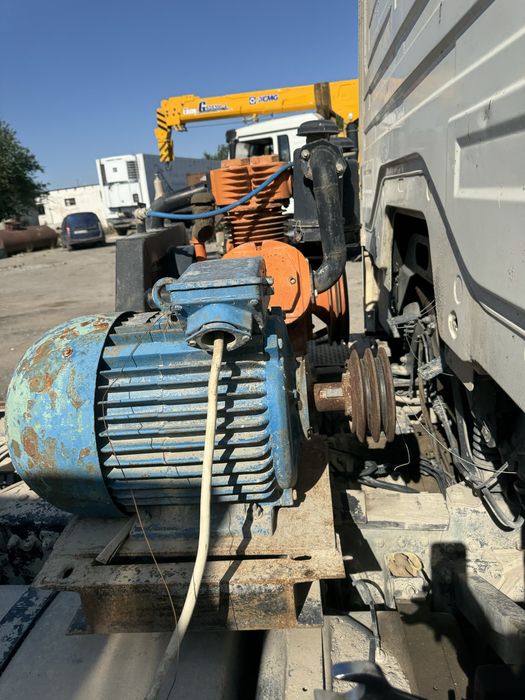 Бочка цементавоз с кампресором