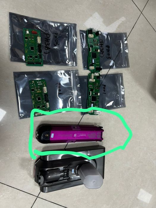 Замена аккумулятора dyson coral