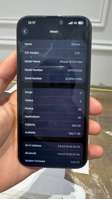 Iphone 16 pro max