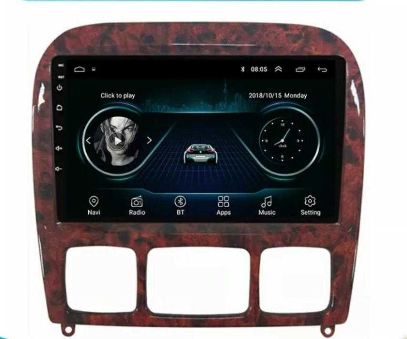 Мултимедия Мерцедес W220  Mercedes S 1998-2005  ANDROID GPS