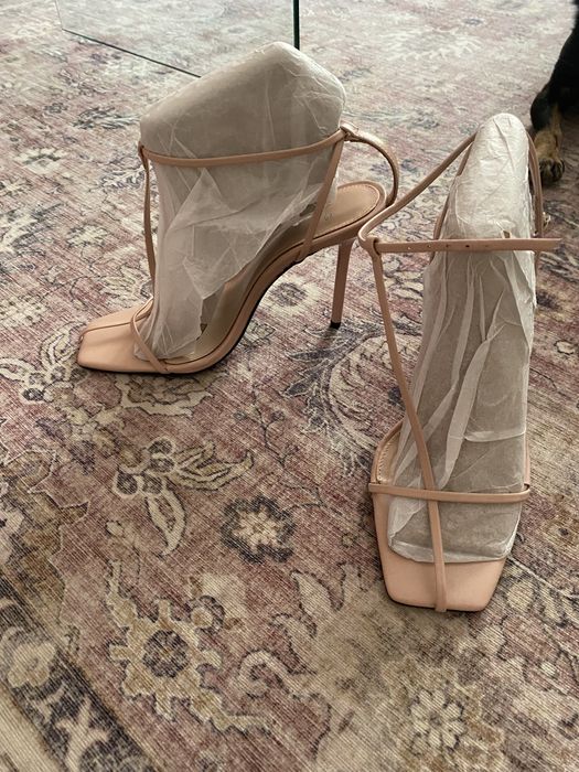 Sandale nude piele Mango Capsule