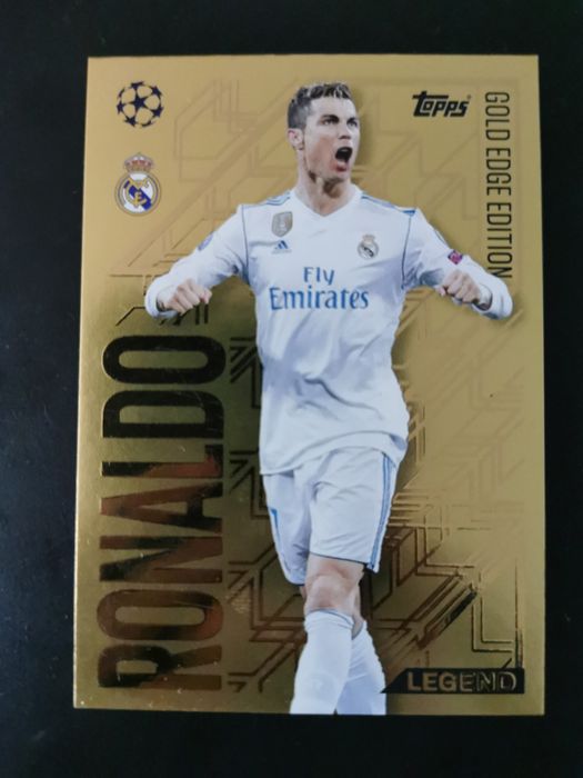 Cristiano Ronaldo gold edge edition Match Attax 24/25