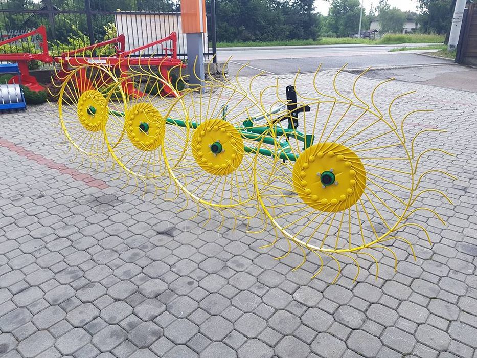 Grebla mecanica tip soare cu 4 rotoare 5 RODA  - Piese de schimb