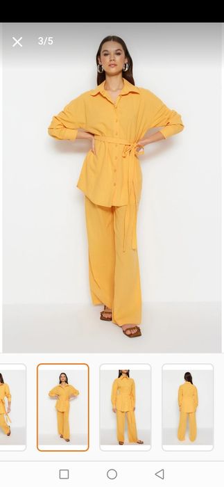 Costum portocaliu Trendyol