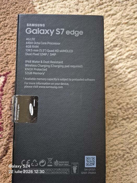 Samsung Galaxy S7 Edge 32 GB Black