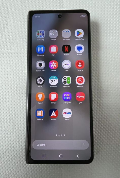 Vand Samsung Galaxy Z Fold4, 12GB RAM, 512GB, 5G, Phantom Black