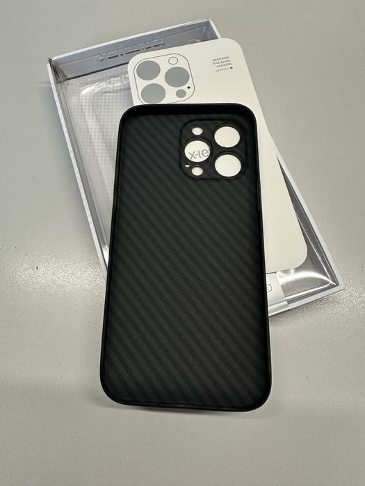 Husa fibra carbon iphone 14 pro max