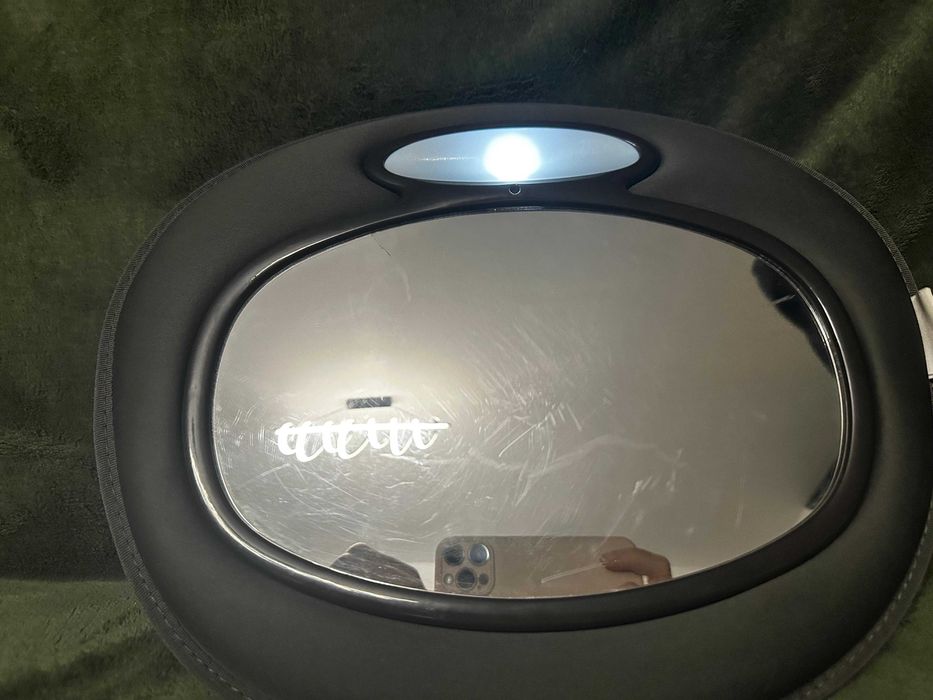 Oglinda masina pentru bebelusi cu lumini si sunete (Munchkin)