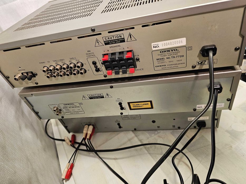 Onkyo DX-6700 Onkyo TA-2620 deck