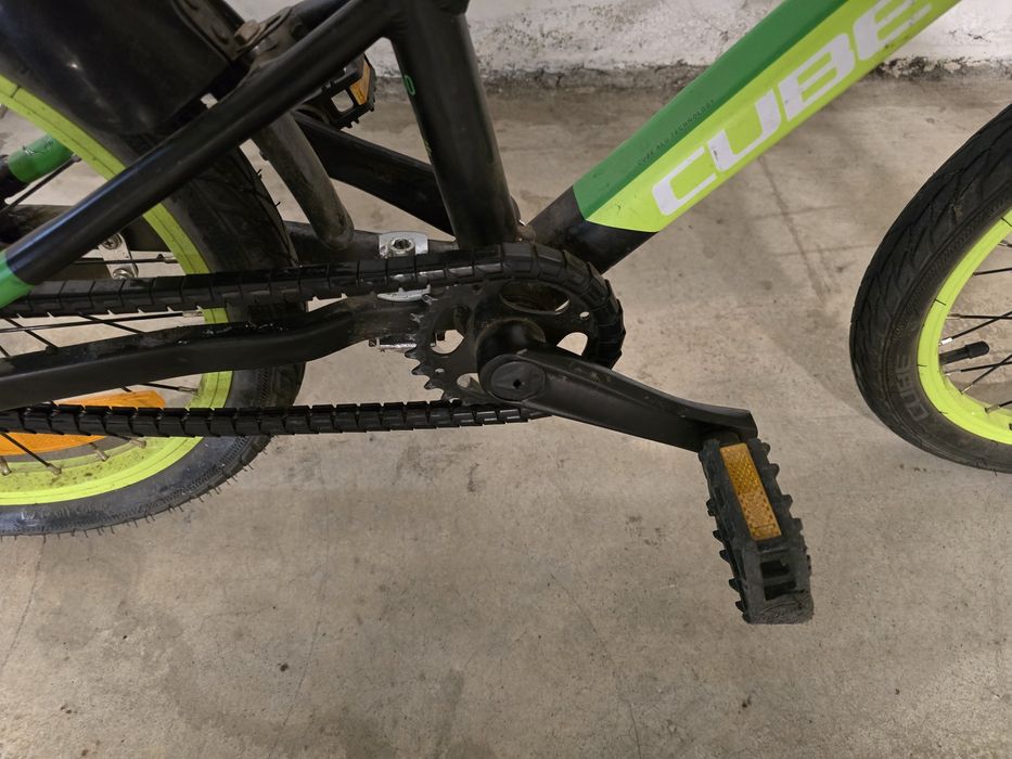 Cube 16" Cubie 160 детско колело 3-7г. с опция пом. колела