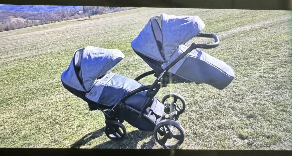 Количка за близнаци ROYAL BABY BG