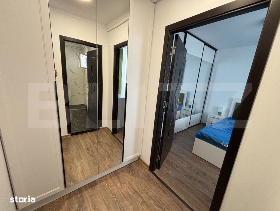 Apartament modern de inchiriat, 50 mp, complet mobilat si uitlat