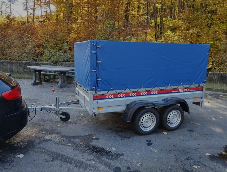 Inchiriez remorci 2 axe 750 kg