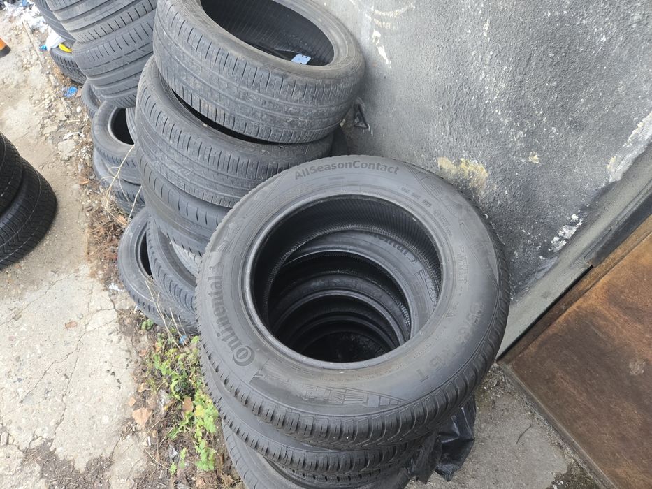 2бр. 195 65 15 Continental всесезонни.