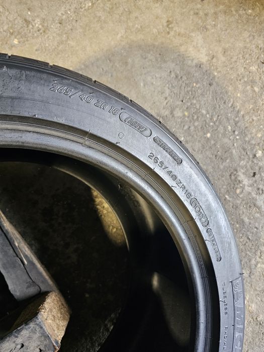2 anvelope vara 265 40 18 Michelin 6mm