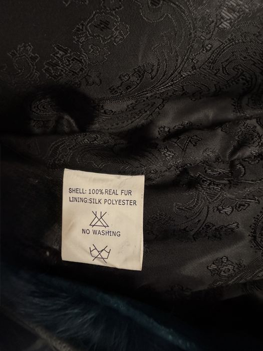 дълъг елек с естествен косъм  - EXCLUSIVE jeans НОВ