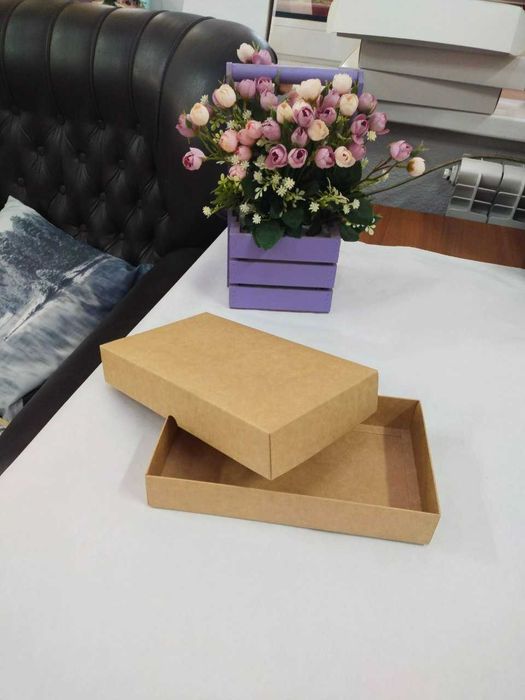 Коробки, калька, наполнитель