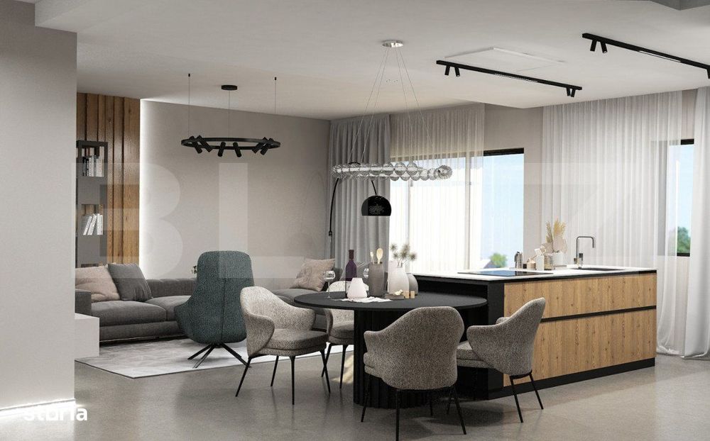 Casa individuala LA ROSU 4 camere, P+M, proiect superb! zona Stupini