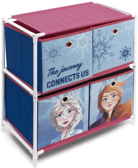 Детски шкаф с четири чекмеджета Disney Frozen II