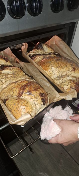 Cozonaci de casa, pâine de casa, chec