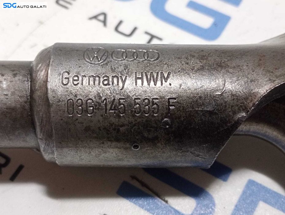 Teava Conducta Retur Ulei Turbo Turbina Turbosuflanta Volkswagen Golf 5 2.0 TDI 2004 - 2008 Cod 036145535F [M5569]