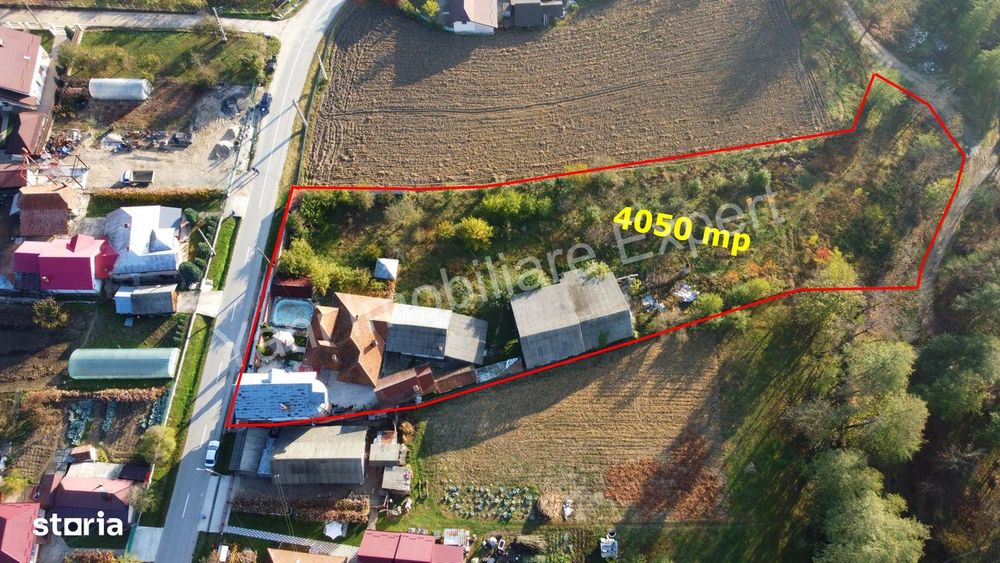 Casă + spațiu comercial de vânzare în comuna Băiculești, județ Argeș.