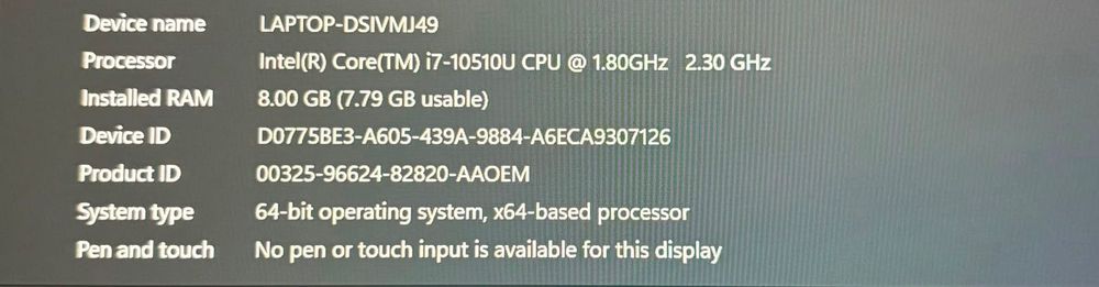 Laptop ASUS Vivobook 2020