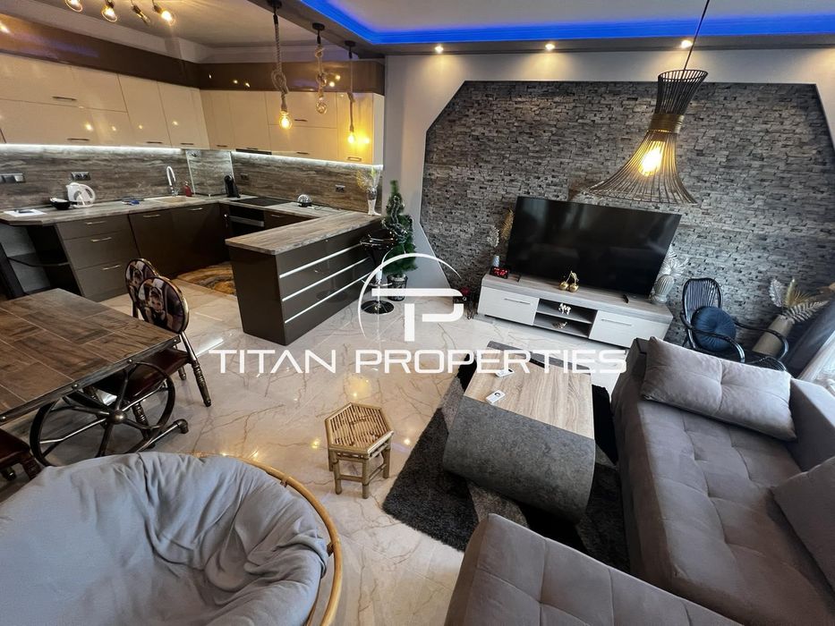 Дава се под наем Тристаен апартамент в Бургас, Славейков - 100 кв.м за 1122 € - Снимка #2