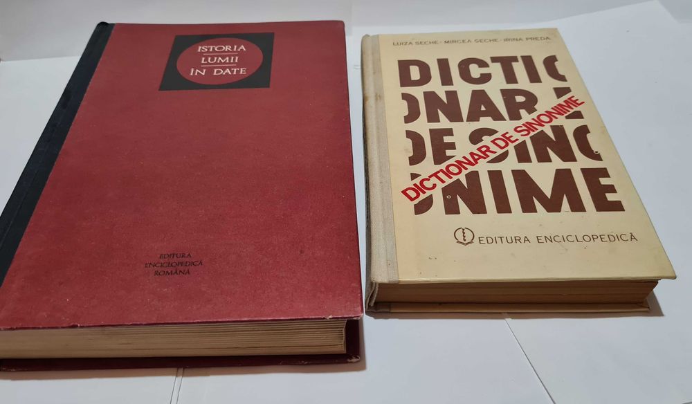 Istoria Lumii în Date + Dicționar de sinonime