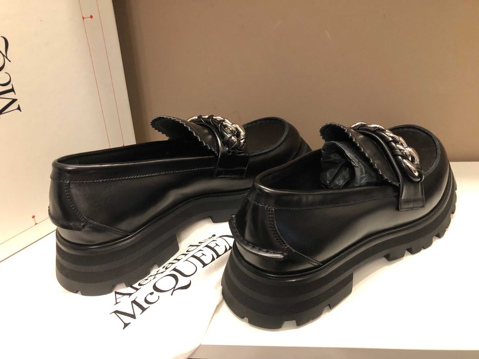 Alexander McQueen loafers, pantofi 40, full box, retail 820 euro