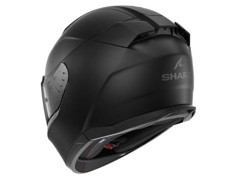 Mото  Каска SHARK D-SKWAL 3 BLACK МАТТ,вградени очила,плака,подбрадник