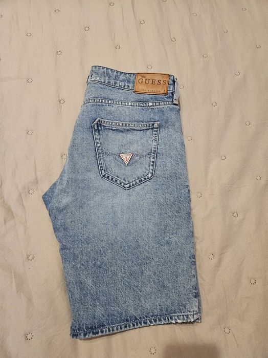 GUESS къси дънкови гащи