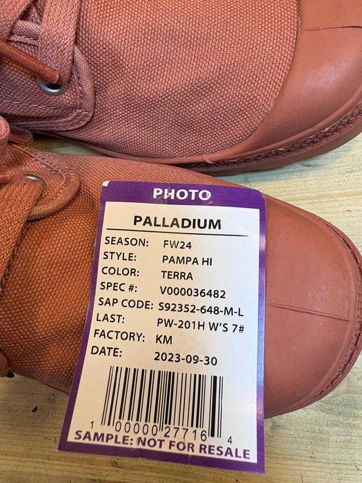 Ghete originale Palladium Pampa Hi Terra 38