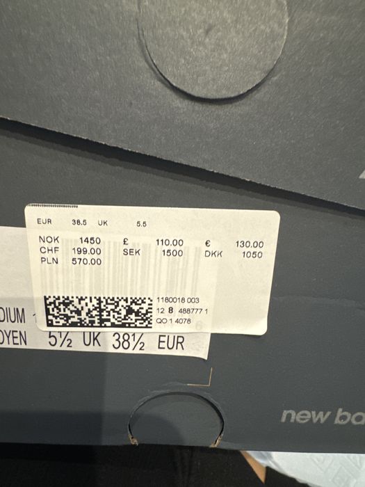 New Balance 38,5