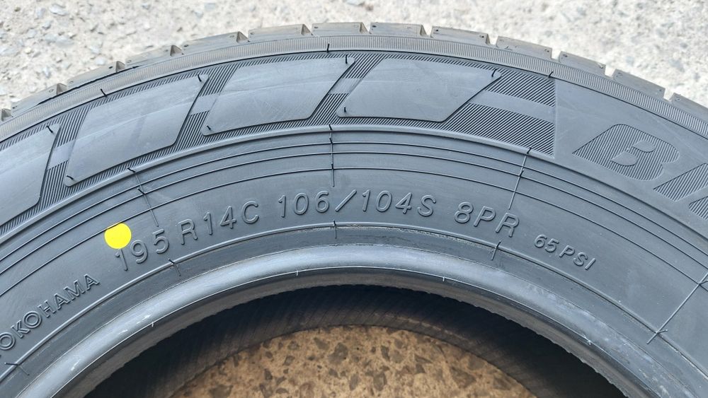 Нови гуми за Бус 195 R 14C Yokohama BluEarth Van 2 броя
