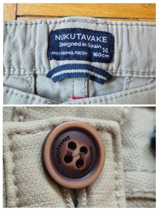 Pantaloni Scurți Nukutavake, Copii - Bumbac 100% - Mărimea 160 cm