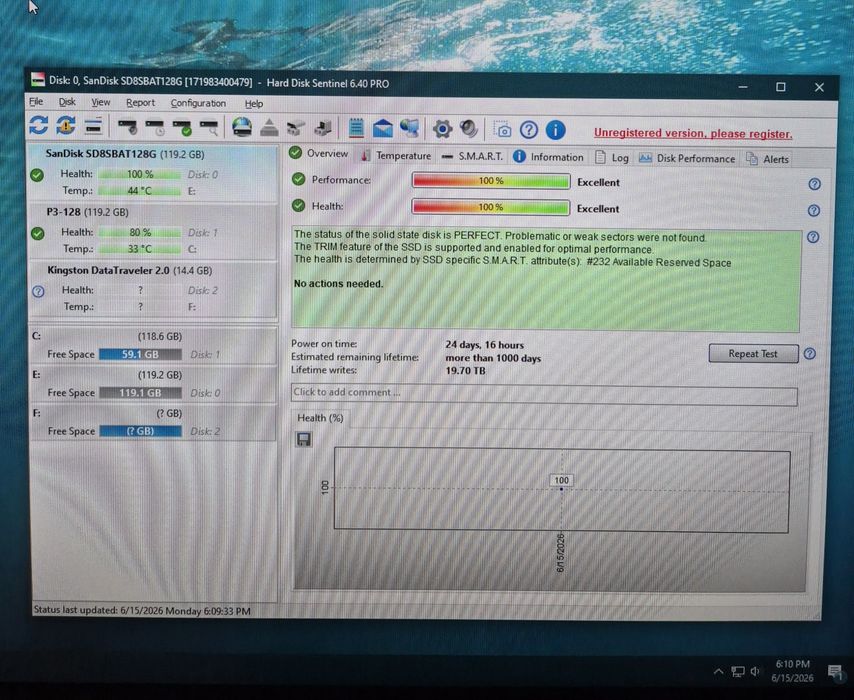 SSD SanDisk Z400s 128GB