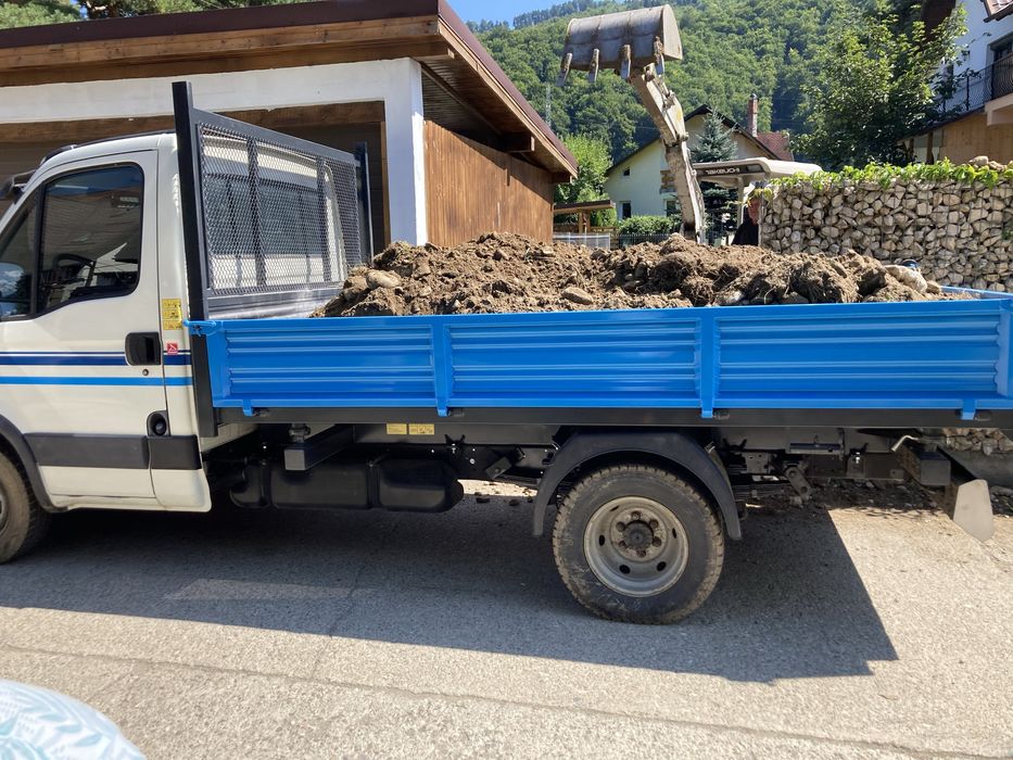 Transport Nisip moloz balastru pamant