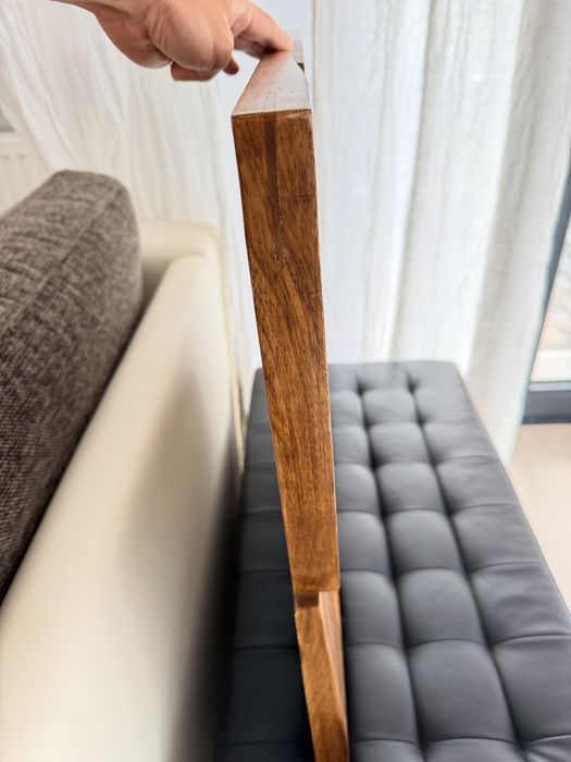 Oglinda lemn masiv 63.5 cm x 63.5 cm