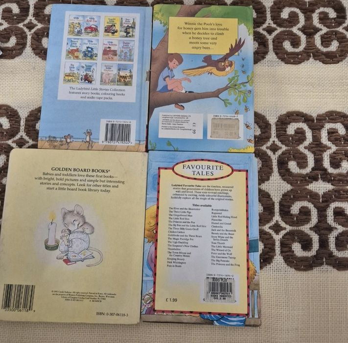 Set 4 cărţi in engleză-copii