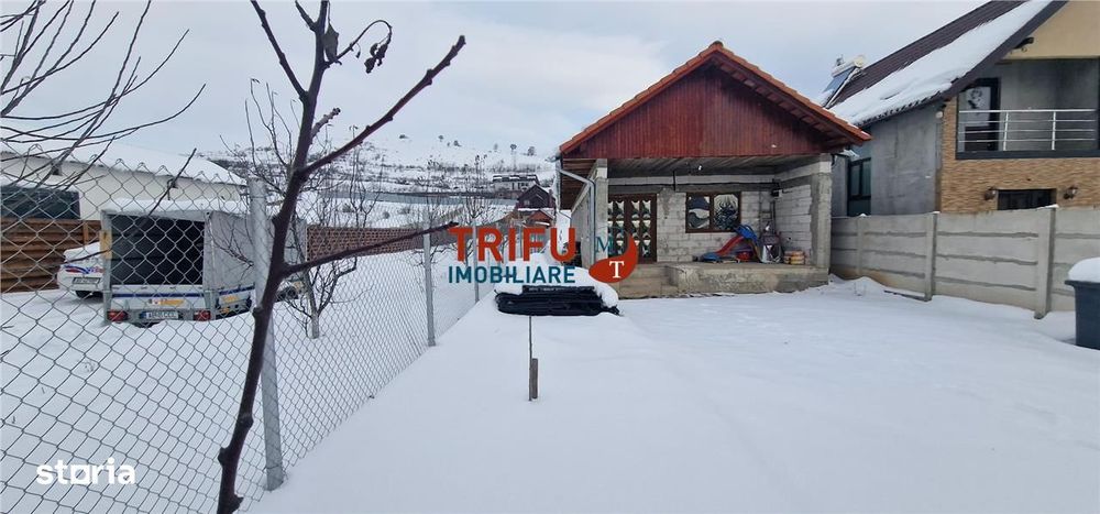 Casă pe un nivel, 4 camere cu teren de 1000 mp în Șard