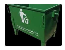 Металлические мусорные контейнера разных видов!