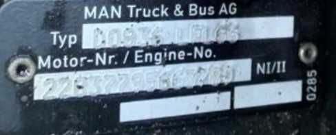 Motor complet camion MAN D0836 340CP - Piese de motor camioane MAN