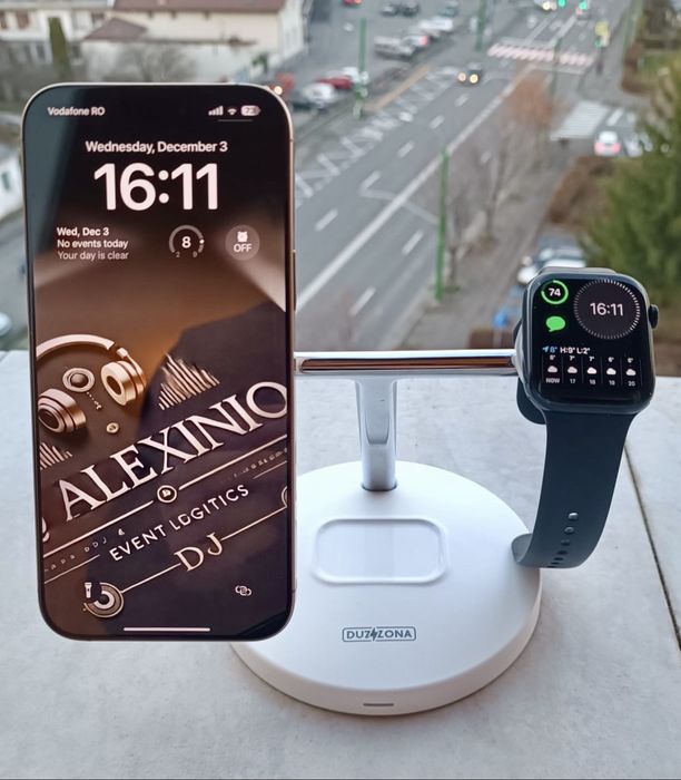 Super Pret !!! Iphone 16 Pro Max + Aipods + charger Wirless fast charg